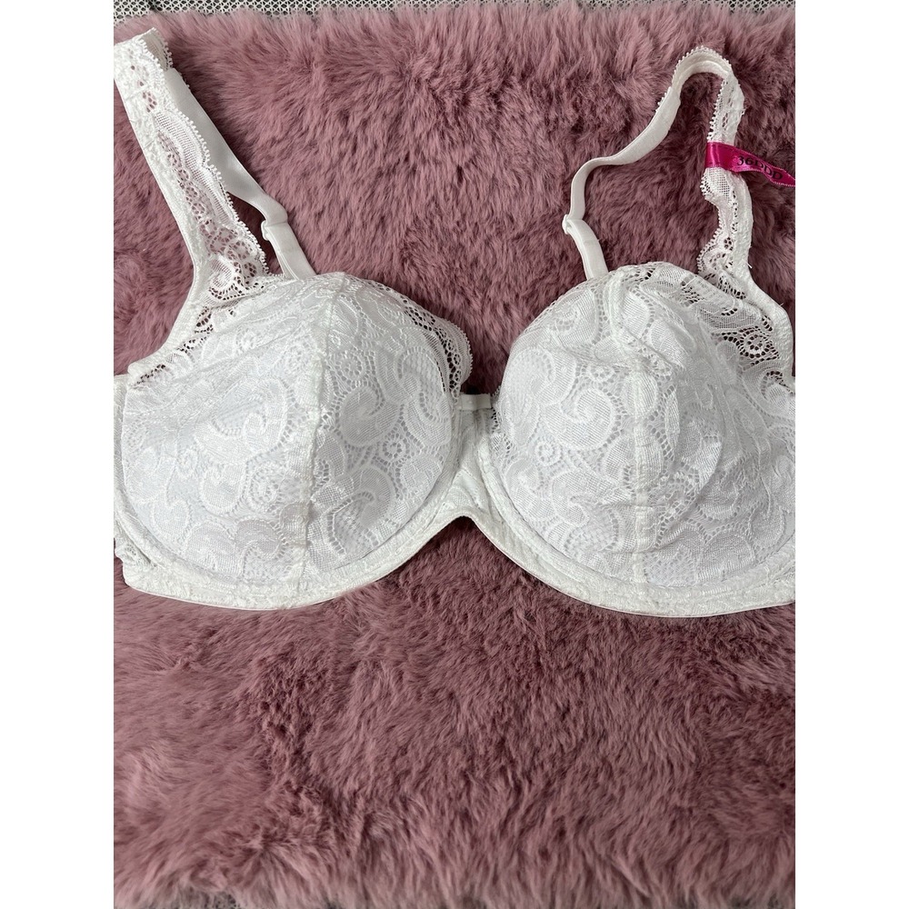 Playtex Womens Love My Curves Thin Foam W/lace Underwire‎ 36DDD